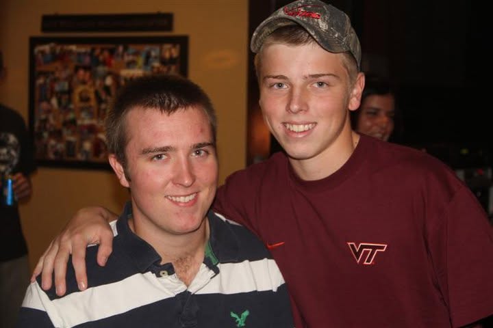 My two sons during the teen years in Northern Virginia