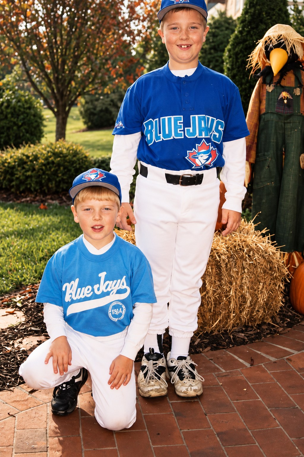 My two sons during their baseball years in Northern Virginia